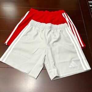 Boys Original ADIDAS athletic shorts, set of 2, Size 11-12Y